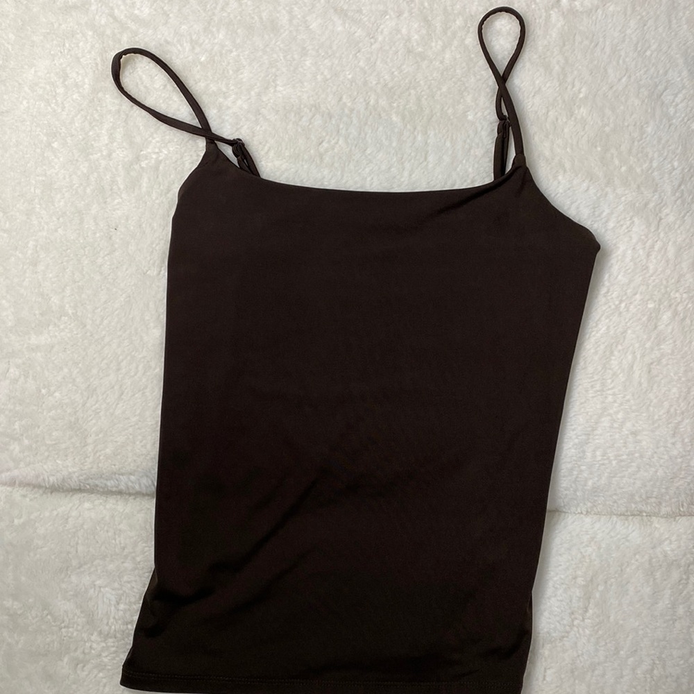 Brown tank top from express